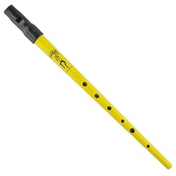 Clarke Sweetone Tinwhistle in C - YELLOW - with