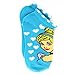 Disney Princess Girls 6 pk Socks (4-6 (Shoe: 7-10), Neon Princess No Show)