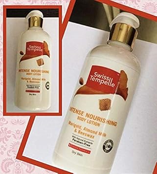 Swiss Tempelle Body Lotion Intense Noursh Bt 400Ml, 400 ml