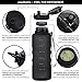 720°DGREE Leakproof Tritan Water Bottle uberBottle - 50 oz, 1.5 Liter | Ideal for School, Fitness, Outdoor, Sport, Bike, Kids, Camping | with Fruit Filter - BPA Free (black)