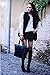 Persun Women Black Asymetric Hem Tulip Skorts, Black, Small