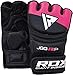 RDX Kids MMA Gloves for Grappling Martial Arts Training | Maya Hide Leather Mitts for Youth |Good for Kickboxing, Sparring, Muay Thai, Junior Cage Fighting & Punching Bag