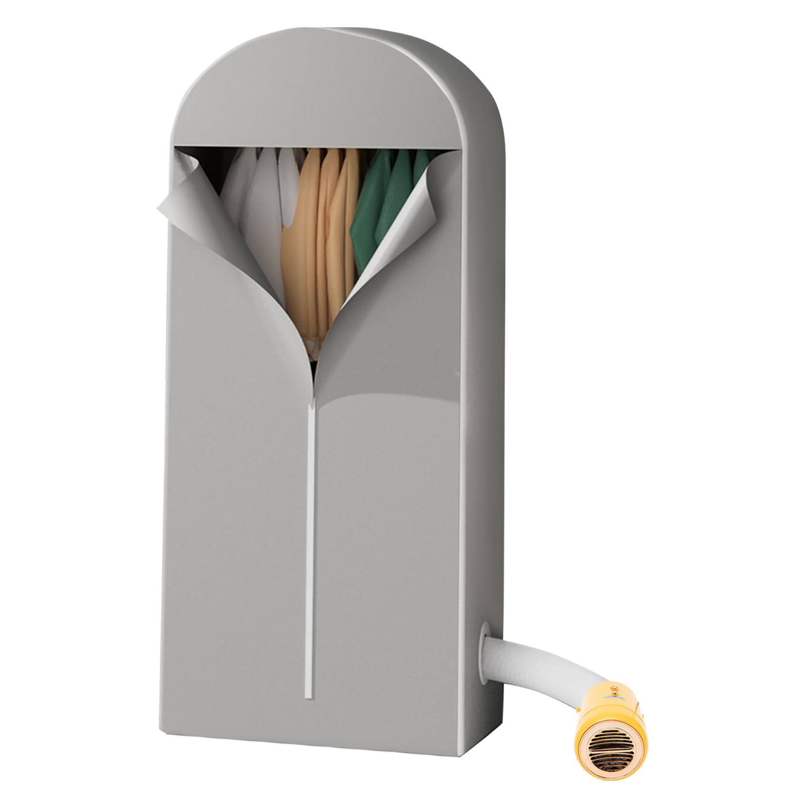 TTONSUE Portable Clothes Dryer, Multifunctional Small Dryer Machine, Small Cloth Dryer for Family Living rooms, Business Trips, Traveling, Caravans, Flats, Hotels (Green)