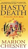 Front cover for the book Hasty Death by Marion Chesney