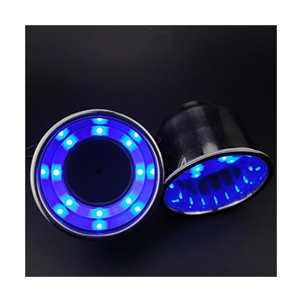4-Pieces-LED-Blue-Stainless-Steel-Cup-Drink-Holder-with-Drain-LED-Blue-Marine-Boat-Rv-Camper 4-Pieces-LED-Blue-Stainless-Steel-Cup-Drink-Holder-with-Drain-LED-Blue-Marine-Boat-Rv-Camper