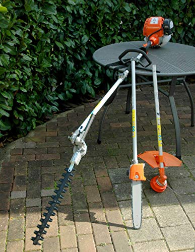 Yerd 4-Takt Benzin Motorsense MS40 5in1 Multitool 38 CCM inkl.Verlängerung 1,5 PS 1,1kw Multi-Freischneider… – Bild 4
