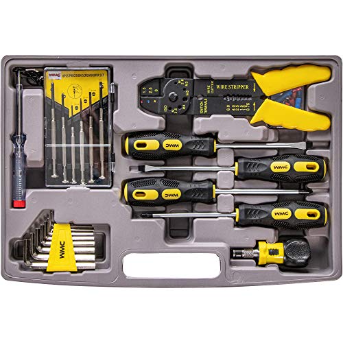 WMC Tools Werkzeugset 1/4" 3/8" 135-teilig Werkzeugkoffer Werkzeugset Werkzeug Set Werkzeugsatz – Bild 5