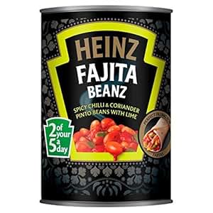 Heinz Fajita Beanz - 390g: Amazon.com: Grocery & Gourmet Food