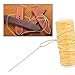 JANYUN 12 Colors 150D Leather Sewing Waxed Thread Cord for Leather Craft DIY, 1mm Diameter, Each of 13 Yards