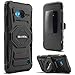 Lumia 640 Case, Evocel [New Generation Series] Belt Clip Holster, Kickstand, & Dual Layer for Microsoft Lumia 640, Black (EVO-NK640-XX01)