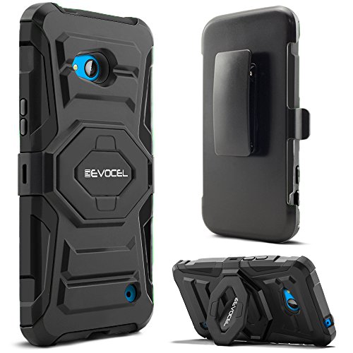 image for Evocel Microsoft Lumia 640 Case - Dual Layer [New Generation] Rugged H
