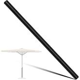 Otoolling 1 Pack Replacement Umbrella Pole, 1.5" Dia Lower