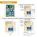eMylo DC 12V 2CH RF Relay Smart Wireless Remote Control Light Switch Garage Door Remote Opener 433Mhz Transmitter with Relay Receiver