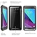 i-Blason Ares Series Designed for Galaxy Halo/J7 Sky Pro/J7 Perx/J7 2017 (SM-J727), Full-body Rugged Clear Bumper Case with Built-in Screen Protector, Not Fit J7 2018 (SM-J737)(Black)