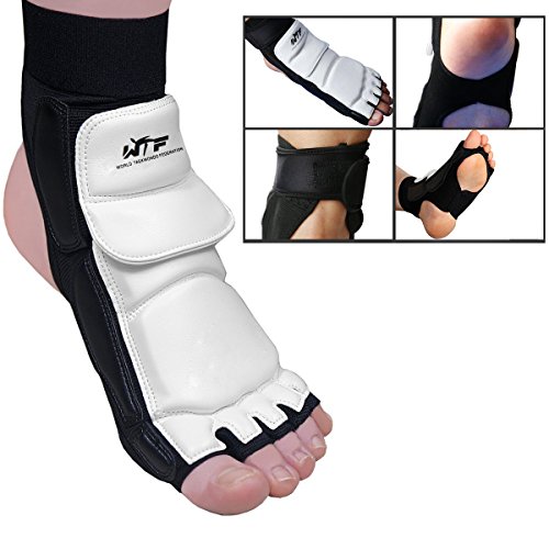 Sinolofty Taekwondo Feet Protector Gear Ankle Brace Support Pad Guard