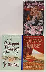 Johanna Lindsey: 3 Book Set: Softcover: So Speaks The Heart: Captive ...