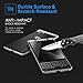BlackBerry KEYone Screen Protector, BASSTOP Full Coverage Tempered Glass Protector [Bubble Free] [3D Touch Compatible] [Scratch Resistant], Fit for BlackBerry KEYone
