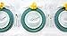 Posh Setting Elegant Collection White Plastic Disposable Dinnerware Set, Wedding Plastic Dishes For 40 Guests (40 10.25'' Dinner Plates and 40 7.25'' Salad Plates), Fancy Disposable Dinnerware