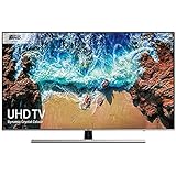 Samsung UE65NU8000 65-Inch Dynamic Crystal Colour 4K Ultra HD Certified HDR 1000 Smart TV - Black/Silver (2018 Model) [Energy Class A+] (Certified Refurbished)