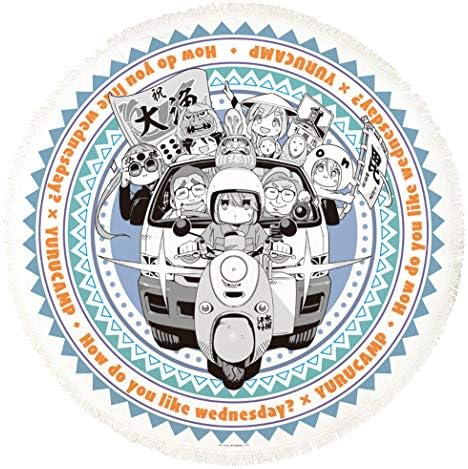 ゆるキャン 水曜どうでしょう祭 コラボアイテム ラウンドタオル 大泉洋 鈴井貴之 B07yrjwqs5 12 4円
