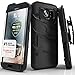 Samsung Galaxy S7 Edge Case, Zizo [Bolt Series] w/ [Galaxy S7 Edge Screen Protector] Kickstand [Military Grade DropTested] Holster Clip S7 Edge G935