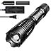 AHOME F10 [Ultra Compact] Tactical Flashlight [USB Rechargeable] 600 Lumen LED Lamp with Micro Charging Cable