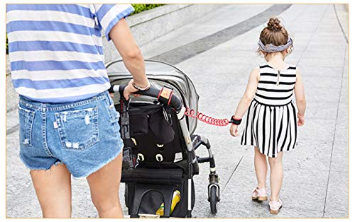 Baby Toddler Rope Toddler Harness Safety Leashes, Baby Leash for Walking, Anti Lost Wrist Link 1.5m,Kids Assistant Strap 1-3 Years Boys and Girls (Green)