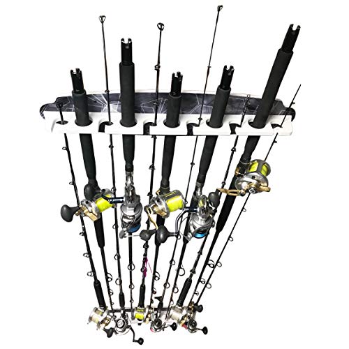 Reel Salty Offshore/Inshore Saltwater 11 Fishing Rod Holder Marine ...