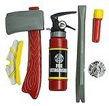 Little Firefighter 6 Piece Costume Accessory Kit