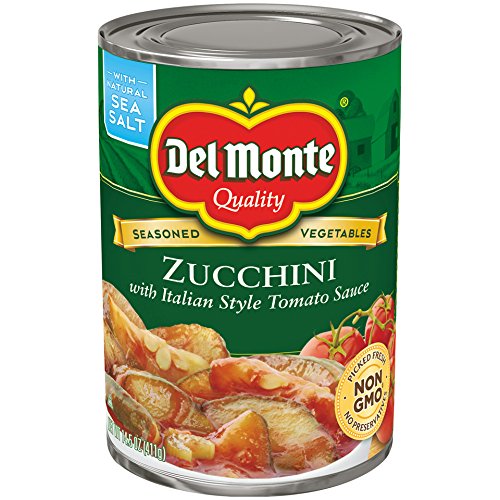 Del Monte Canned Seasoned Vegetables Zucchini with Italian ...