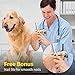 Dog Nail Clippers & Trimmer + Self Cleaning Slicker Brush - Shedding Tools For All Dog Sizes And Hair Types - Sharp Stainless Blades For Smooth Cutting - Sturdy Non-Slip Handle - eBook Attached