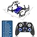 Mini Air Drone for Kids, Quadcopter Drone with Altitude Hold, Headless Mode One Key take Off/Landing, Blue&Black Drones for Boys/Girls