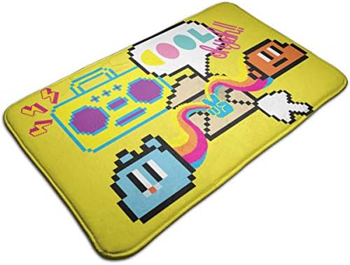 KIM LEES The Amazing World of Gumball Room Floor Mat Bathroom Anti-Slip Mat 50x80 Inches, Suitable for Door and Indoor