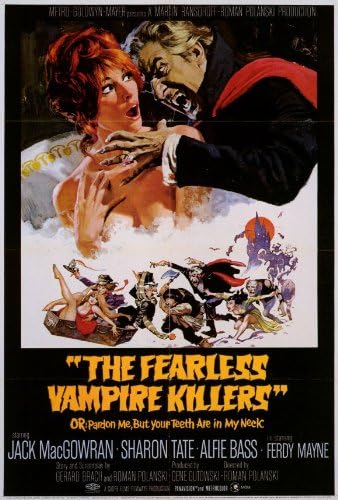 Fearless Vampire Killers Movie Poster (27 x 40 Inches - 69cm x 102cm) (1967) -(Jack MacGowran)(Roman Polanski)(Alfie Bass)(Jessie Robbins)(Sharon Tate)(Ferdinand "Ferdy" Mayne)