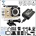 DITONG DT61 4K Ultra HD Action Camera Wifi 1080P 60fps 16MP/12MP 2.0 inch Waterproof Sports Video Camera Car Helmet Camcorder with 2pcs Batteries(Gold)