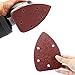 Coceca 84pcs Mouse Sandpaper, Detail Sandpaper for Mouse Sanders，Assorted 40 60 80 120 180 240 320 Grits Mouse Sander Sandpaper