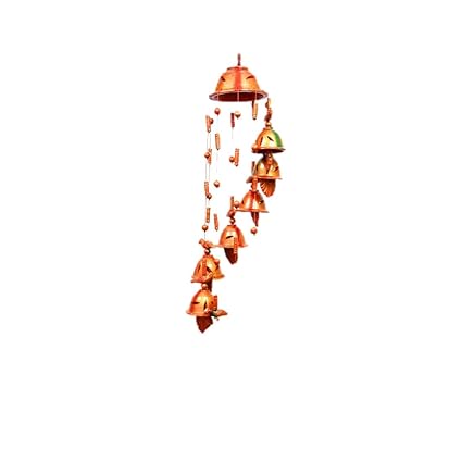 The Himalaya Craft Wind Chime Good Luck Chime( Pieces Of 8 Bells Wind Chime)