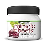 THINCARE PREMIUM Miracle Beets- Beet Root Powder Concentrate Supplement with Beet Crystals, Supports Circulation, Natural Energy, Blood Pressure,* No Artificial Sweeteners, Caffeine-Free, (5.3 oz.)