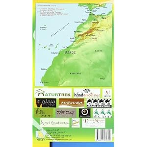IGHIL MGOUN ALTO ATLAS MARRUECOS MAPA