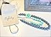 Baby Teething Necklace for Mom, Silicone Teething Beads, BPA Free (Gray/Mint)