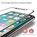 iPhone X Full Screen Protector Tempered Glass,EXTREE [2 Pack 0.18MM 9H 3D] [Case Friendly] [Easy Install] Full Coverage Tempered Glass for iPhone x/10