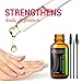 Organic Castor Oil USDA Certified Hair Regrowth Tonic Energizing Scalp Serum + eBook - Boost New Growth For Eyelashes, Hair, Eyebrows. Hair Loss Prevention Therapy + Cold Pressed Hexane-free