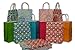 Assorted Bright Color Kraft Paper Gift Bags, Medium, Set of 16 Bags, 8