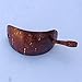Beautiful Hair Clip Made of Natural Coconut Shell - Coconut Shell Hair Clip with Holding Stick - Great Gift for Ladies