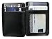 Comfort Wallet | Magic Wallet | Business Card Holder | Slim Wallet | ID Holder Case Wallet | Black Leather Wallet