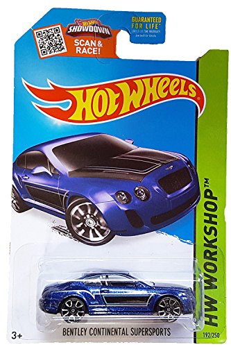 Hot Wheels, 2015 HW Workshop, Bentley Continential Supersports [Blue] 192/250