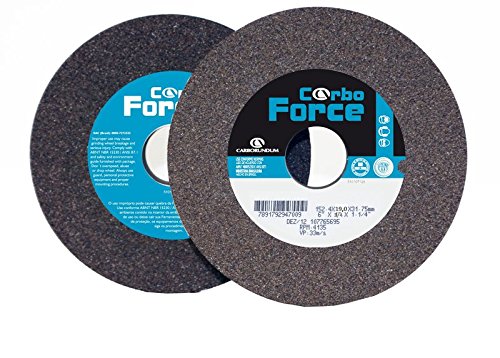 Rebolo para Esmeril 6 x 3/4 x 11/4 A24 Carbo Grosso