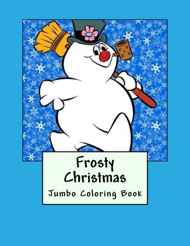 Frosty Christmas: Jumbo Coloring Book