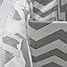 Baby Diaper Caddy Organizer and Nursery Tote with Solid Bottom and Dividers. Extra Strength Velcro Fasteners. Great Diaper Bag for a Baby Shower Gift. (grey)