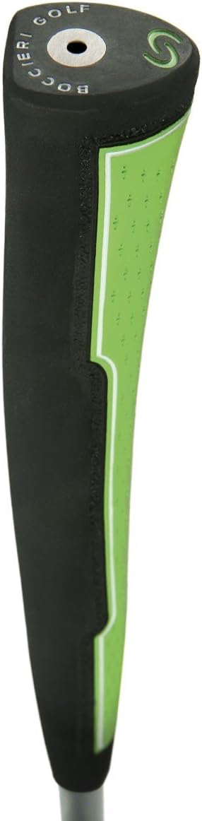 Boccieri Secret Slim Putter Grips, Black/Green